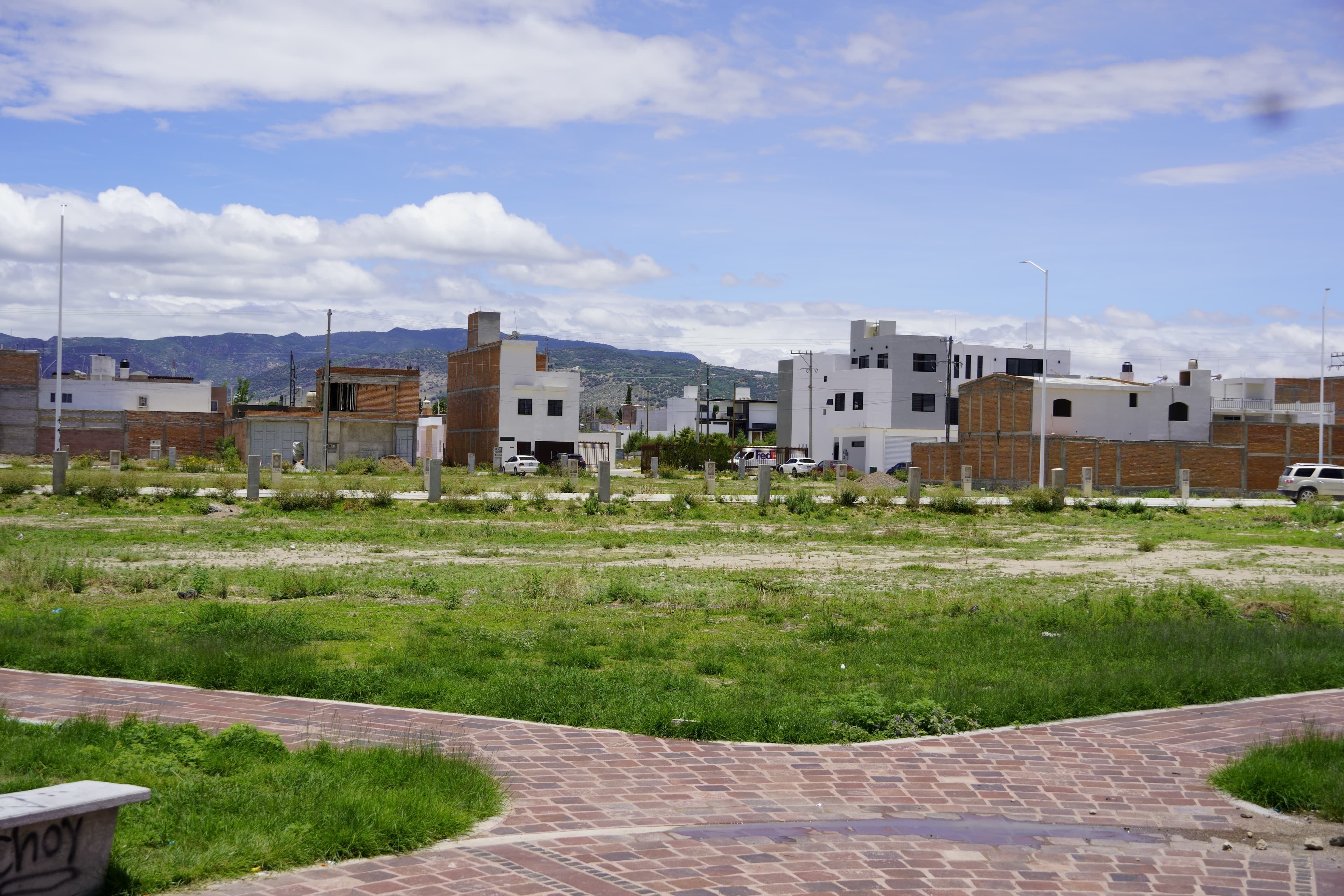 Área verde comunitaria del fraccionamiento